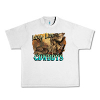 Lunar Rock Long live Cowboys boots hat Urban Heavy Tee - HowdyJamesFarm