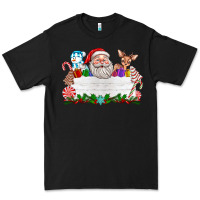 Black custom name christmas Premium Tee - texasbilliewilder