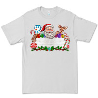 Dove Grey custom name christmas Premium Tee - texasbilliewilder