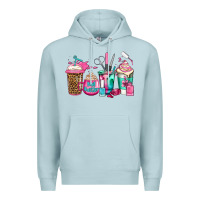 Blue Mist nail hustler coffee cups Premium Hoodie - Jasminsmagicworld