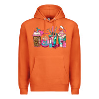 Carrot nail hustler coffee cups Premium Hoodie - Jasminsmagicworld