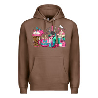 Chestnut nail hustler coffee cups Premium Hoodie - Jasminsmagicworld