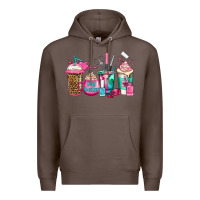 Coffee nail hustler coffee cups Premium Hoodie - Jasminsmagicworld