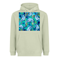 Matcha dolphin tumbler Heavyweight Hoodie - BarkalooDesign