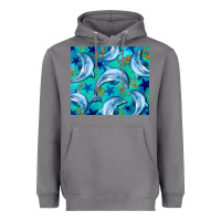 Storm dolphin tumbler Heavyweight Hoodie - BarkalooDesign