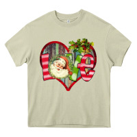 Mossy Love Christmas Heavy Core Tee - Bettercallsaul