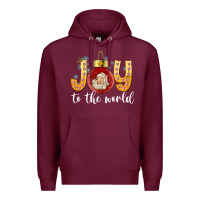 Joy To The World Premium Hoodie | Teevron