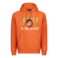 Carrot Joy To The World Premium Hoodie - CowhideDigitalArt