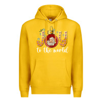 Lemon Joy To The World Premium Hoodie - CowhideDigitalArt