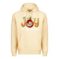 Pina Colada Joy To The World Premium Hoodie - CowhideDigitalArt