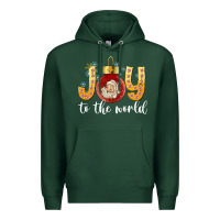 Sports Green Joy To The World Premium Hoodie - CowhideDigitalArt