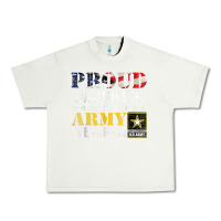 Pistachio proud daughter of a army veteran american flag military gift Urban Heavy Tee - longCreatives