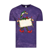 Cloud Purple customize christmas elf Vintage Tee - CowGirlArtShop