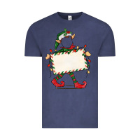 Vintage Denim customize christmas elf Vintage Tee - CowGirlArtShop