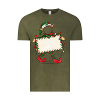 Vintage Olive customize christmas elf Vintage Tee - CowGirlArtShop