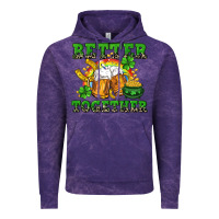 Cloud Purple Better together St. Patrick's Day Vintage Hoodie - CowGirlArtShop