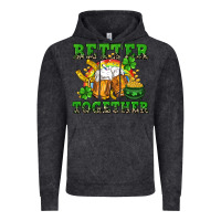 Vintage Black Better together St. Patrick's Day Vintage Hoodie - CowGirlArtShop