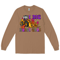 Toasted Coconut i dig mardi gras olivia Long Sleeve Tee - OliviaCreatesArt