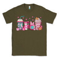 Army Green pink Christmas coffee Classic Tee - Jasminsmagicworld