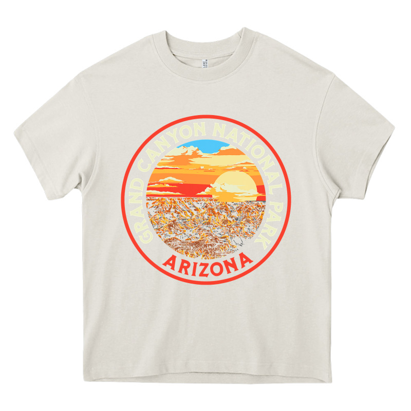 Vintage Grand Canyon National Park Retro 80s Graphic Heavy Core Tee by longCreatives | Teevron