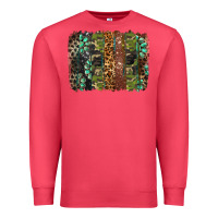 Cardinal western camouflage brushstroke Premium Sweatshirt - BarkalooDesign