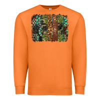 Carrot western camouflage brushstroke Premium Sweatshirt - BarkalooDesign