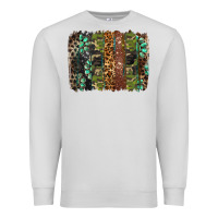 Dove Grey western camouflage brushstroke Premium Sweatshirt - BarkalooDesign