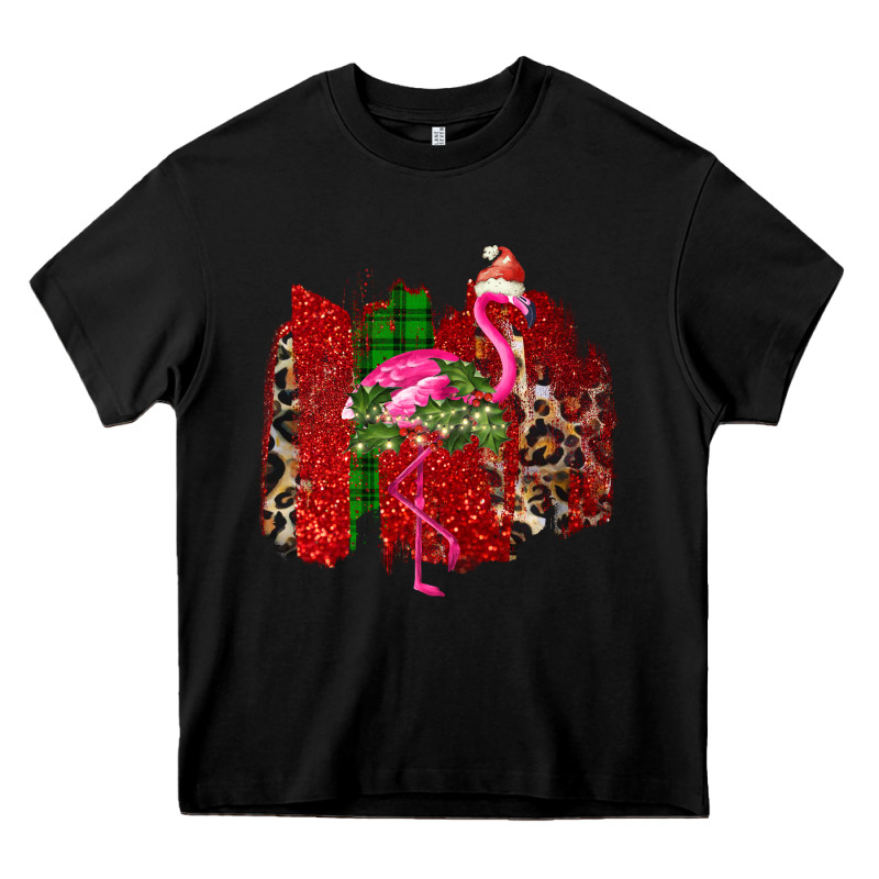 Christmas Flamingo Heavy Core Tee by Bettercallsaul | Teevron