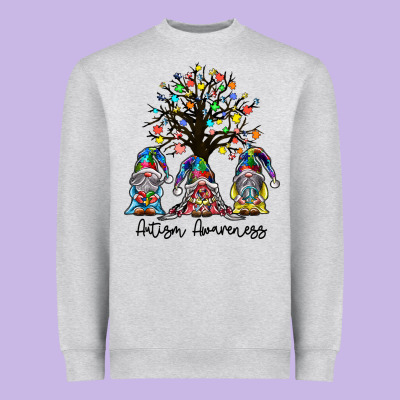 Autism Awarenes Heavyweight Sweatshirt Designed By Sublimationcraftshop