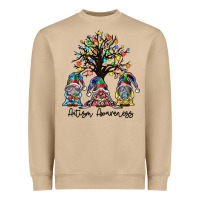 Mushroom autism awarenes Heavyweight Sweatshirt - SublimationCraftShop