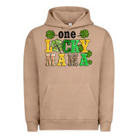Pigment Burro one lucky mama Urban Hoodie - AdoDesignShop