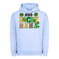 Pigment Grape Ice one lucky mama Urban Hoodie - AdoDesignShop