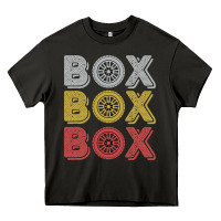 Asphalt Vintage Retro Box Box Box Formula Racing Heavy Core Tee - longCreatives
