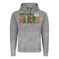 Cloud Rock One lucky Nurse with elements St. Patricks Day Vintage Hoodie - HowdyJamesFarm