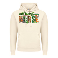 Vintage Artic One lucky Nurse with elements St. Patricks Day Vintage Hoodie - HowdyJamesFarm