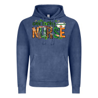 Vintage Denim One lucky Nurse with elements St. Patricks Day Vintage Hoodie - HowdyJamesFarm