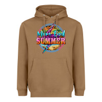 Toasted Coconut mom bod summer Heavyweight Hoodie - BarkalooDesign