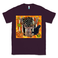 Plum crow and deer hunting fall camouflage Classic Tee - TumblerDesignByShophia