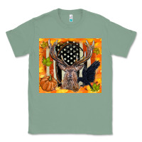 Sage crow and deer hunting fall camouflage Classic Tee - TumblerDesignByShophia