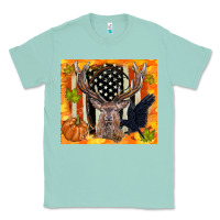 Seafoam crow and deer hunting fall camouflage Classic Tee - TumblerDesignByShophia