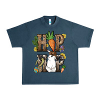 Midnight Navy Hip hop Easter Bunny Easter Day Urban Heavy Tee - HowdyJamesFarm