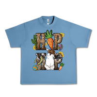 Pebble Blue Hip hop Easter Bunny Easter Day Urban Heavy Tee - HowdyJamesFarm