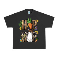 Pigment Black Hip hop Easter Bunny Easter Day Urban Heavy Tee - HowdyJamesFarm