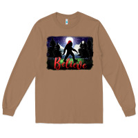 Toasted Coconut bigfoot believe christmas Long Sleeve Tee - FaDigitalArtStudio