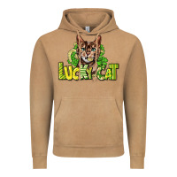 Vintage Camel Lucky cat St. Patrick's Vintage Hoodie - HowdyJamesFarm