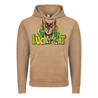 Vintage Coffee Lucky cat St. Patrick's Vintage Hoodie - HowdyJamesFarm