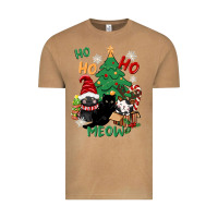 Vintage Camel ho ho ho meow Vintage Tee - CowGirlArtShop