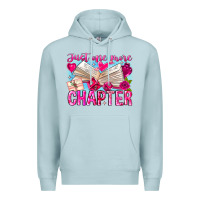 Blue Mist Just One More Chapter Premium Hoodie - CowhideDigitalArt