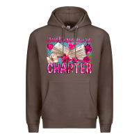 Coffee Just One More Chapter Premium Hoodie - CowhideDigitalArt