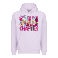 Lilac Just One More Chapter Premium Hoodie - CowhideDigitalArt